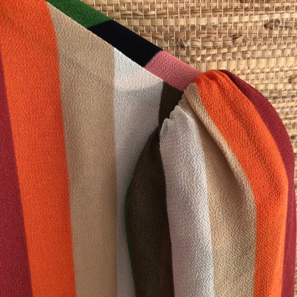 Reformation Polk Dress Sz Med/6 - Picture 4 of 6